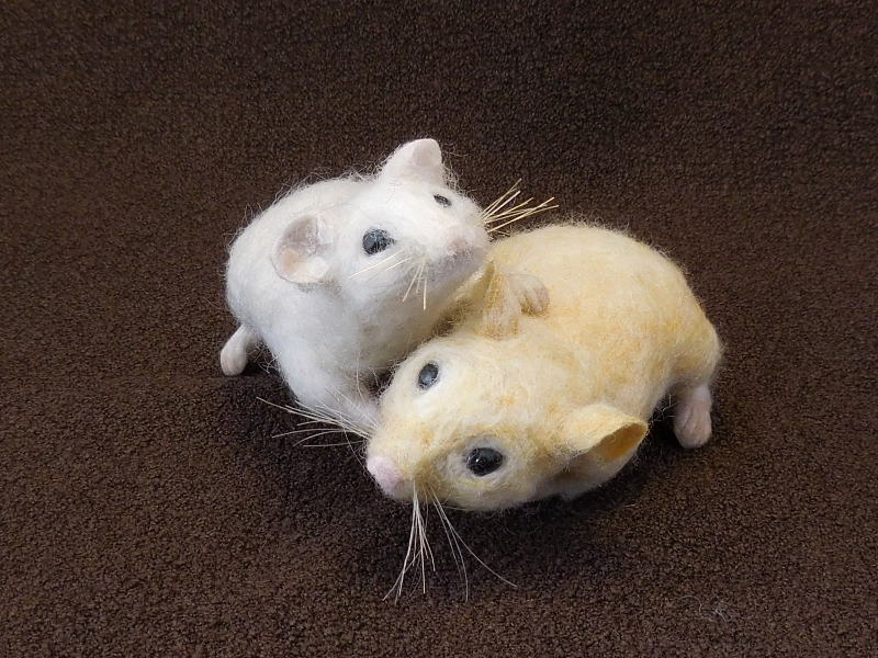 Frosty and Sunny Hamster