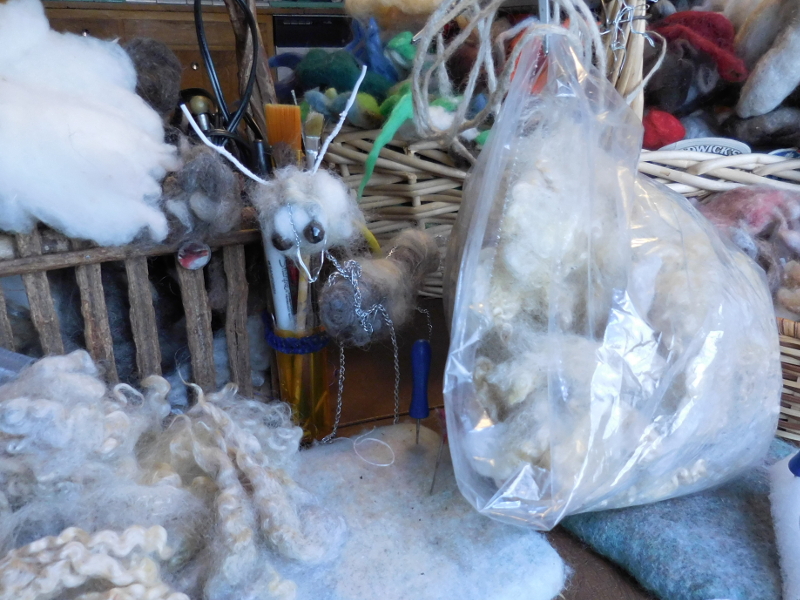 Pic #4: Wool selection