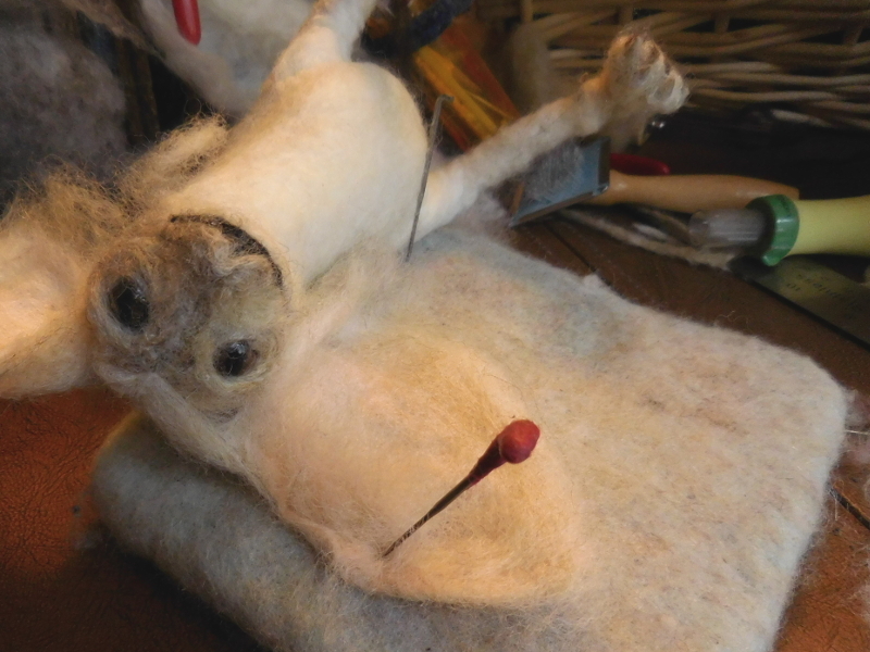 Pic #29: Adding fur inside ear